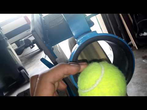 tennis ball hitting machine