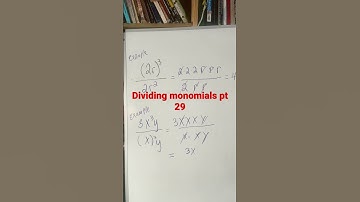 Dividing monomials pt 29