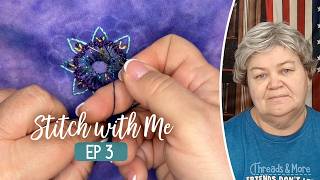 Stitch With Me Ep. 3 | Peacock Motif Mandala Part 2