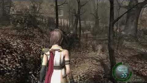 Lightning (FFXIII) in Resident Evil 4 PC
