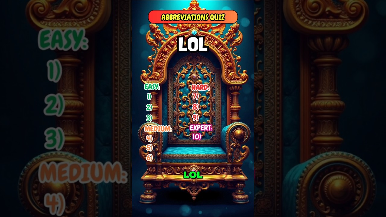 What Does YOLO mean? Fun Quiz Game 