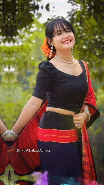 New Chakma Music Song video 51| Cuite Girls With Tridetinal dress | #youtubeshorts