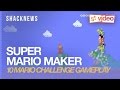 Nintendo descontinuará o suporte para Super Mario Maker no Wii U até março de 2021