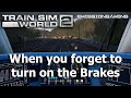 When you forget to Turn on the Braking System - DB BR612 - Train Sim World 2 #shorts