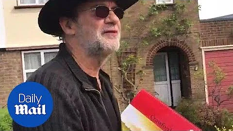 Iain Gordon in Hither Green on day of Henry Vincen...