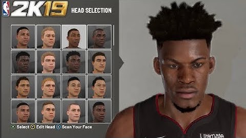 NBA 2k19 How To Make Your MyPlayer EXACTLY Like Jimmy Butler