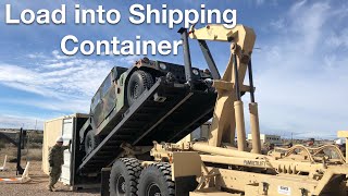 Load into Shipping Container