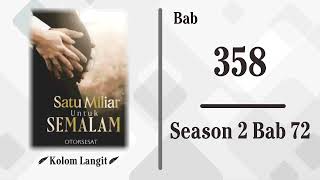 Novel Satu Miliar Untuk Semalam Bab 358