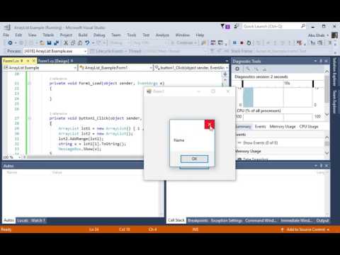 ArrayList in c#