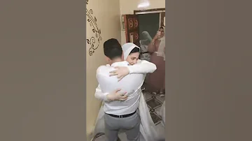 العريس فضل يخضن بعد كتب الكتاب رد فعل اهل العروسه 