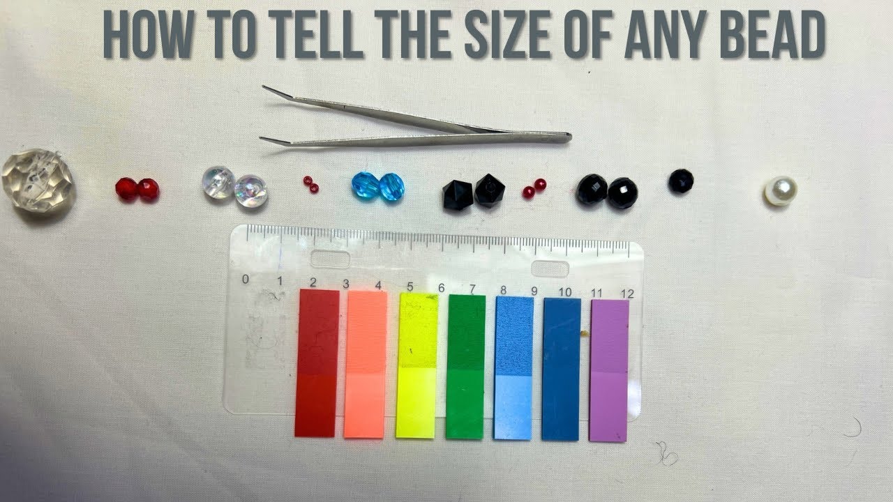 How to Measure (Guage) the size of Any Bead