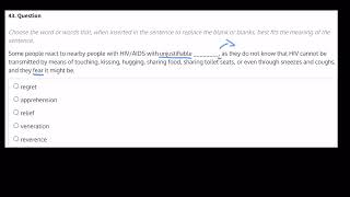 CCAT Simulation 1 Question 43
