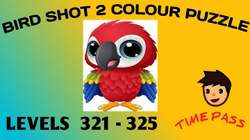 Bird shot 2 colour puzzle🐦level321-325#birdsortcolorpuzzle#birdsortcolor#birdpuzzle#birdshort