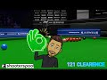 Shooterspool | Snooker 121 Clearence | Stella Table