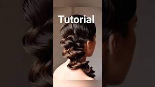 step by step tutorial wave hair #tutorial