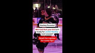 Prepare your kid MENTALLY for Junior Hockey