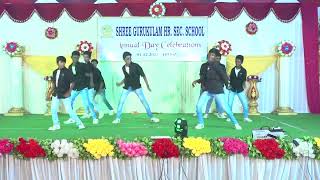 Dance perfomance by 9th boys