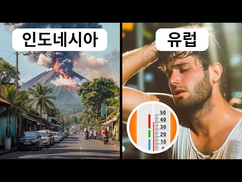 이 화산은 지구의 온도를 바꿨어요
