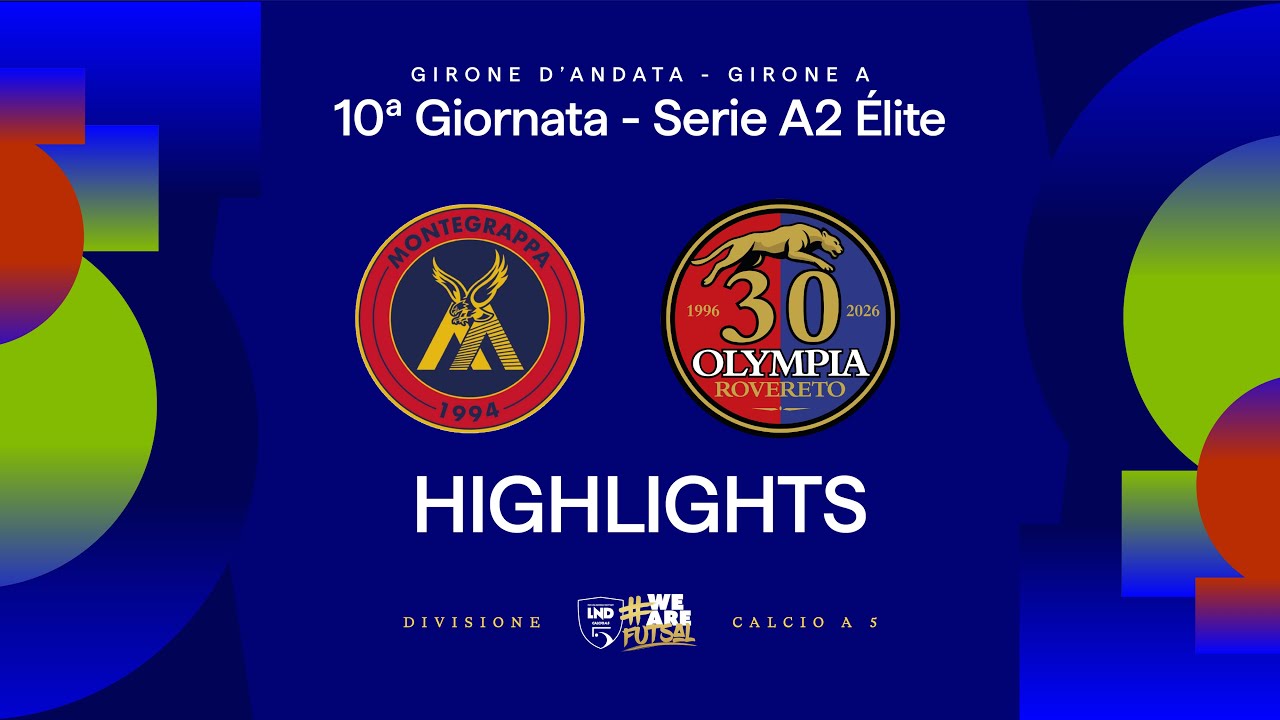 Montegrappa-Dolomiti Energia Rovereto 0-3 | Highlights | 10ª giornata | Serie A2 Élite 25/26 - A