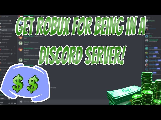 HOW TO GET FREE ROBUX (DISCORD) WITH PROOF! (link on desc) 