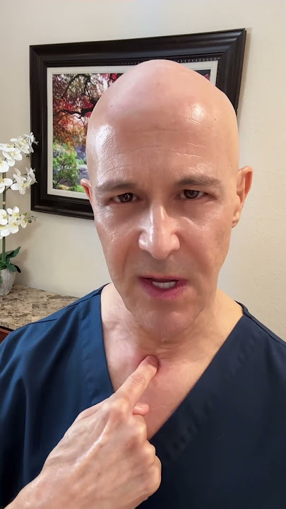 Press 1 Point for Instant Relaxation (Vagus Nerve Stimulation) Dr. Mandell