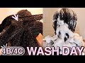 4C/4B WASH DAY AFTER NOT WASHING HAIR FOR 3 MONTHS + HAIR GROWTH TIPS **VERY SATISFYING**