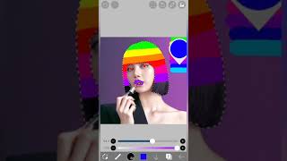 Lisa rainbow hair screenshot 4