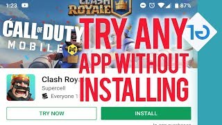 Playstore Hidden Features. Run any app without installing it ? | Technical Gossip | Veer Choudhary | screenshot 2