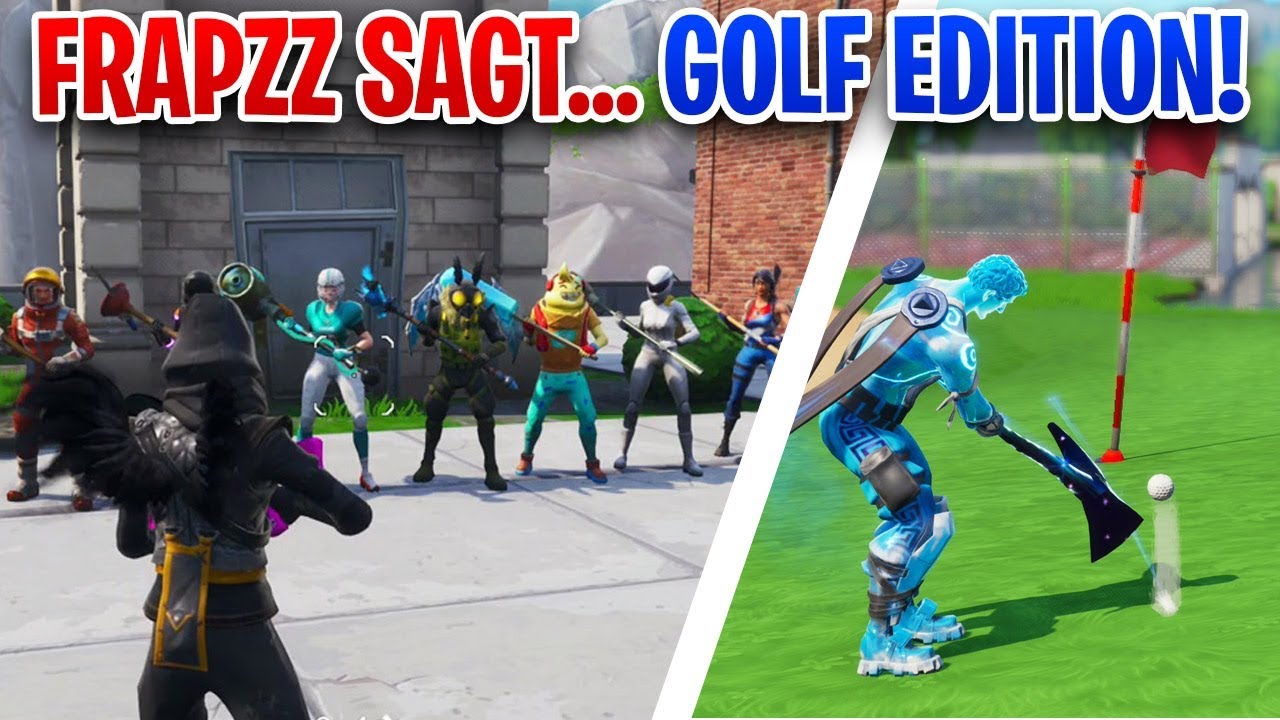 FRAPZZ SAGT... GOLF EDITION (EXTREM LUSTIG) | Fortnite mit Gurke, Friendlich, Abu