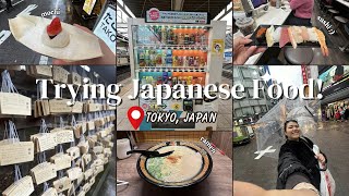 Best things to EAT in Tokyo! | First Time in Japan! 🇯🇵 | 7/11, Sushi, Ichiran Ramen