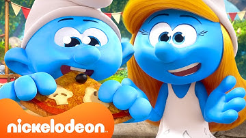 90 MINUTES of The Smurfs Partying It Up! 🎉 | @Nicktoons