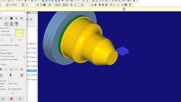Lathe machine operations on Mastercam X5  Part - 2