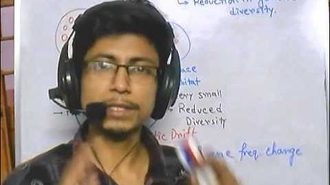 Founder effect CSIR NET life sciences