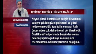 Afrinde Amerika Hükmen Mağlup Sayılmayacak Mı?