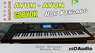 AYUN-AYUN GOBYOK NON KENDANG - SAMPLING KORG PA600