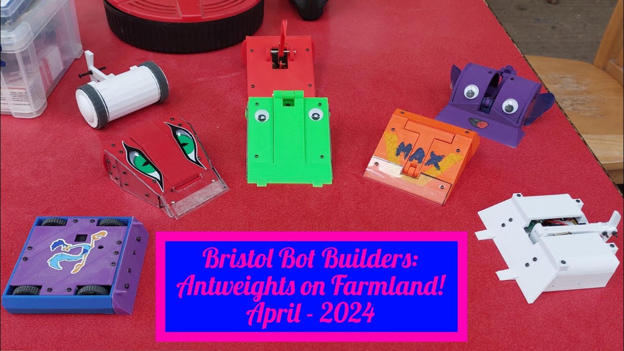 Bristol Bot Builders: Antweights on Farmland @ North Down Orchard ...