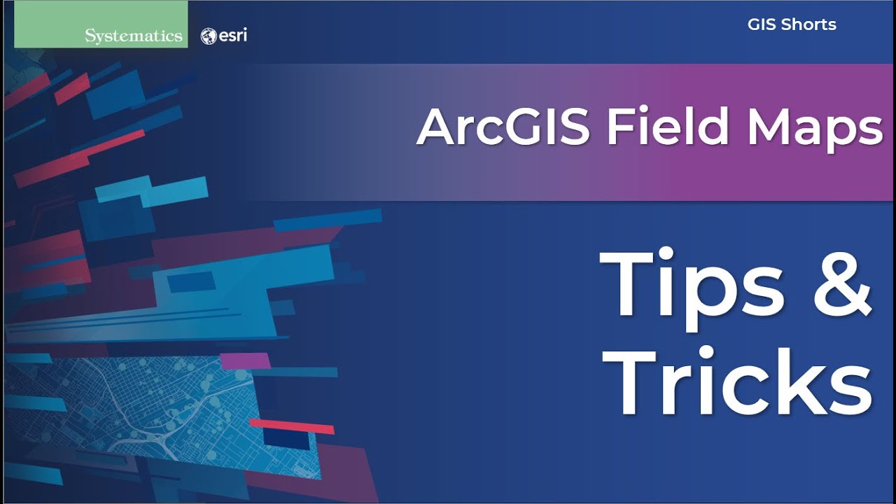 ArcGIS Field Maps: Tips n Tricks - YouTube
