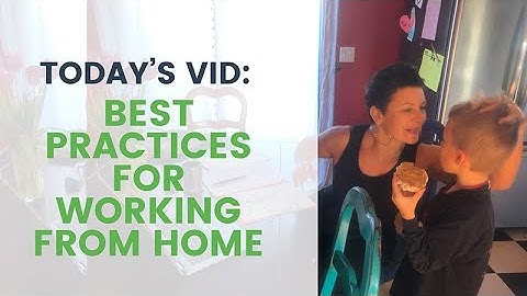 3 TIPS FOR WORKING REMOTELY #STAYHOME