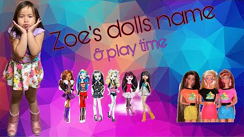 Zoe’s dolls name || Play time