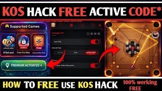 KOS ENGINE FREE AUTO PLAY HACK 2026 |CARROM POOL UNLIMITED FREE AUTO PLAY MOD APK KOS FREE AIM HACK