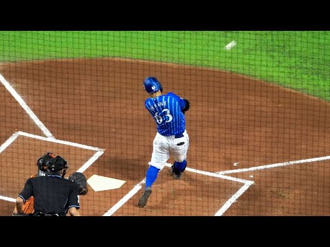 弾丸ライナー突き刺す関根大気の先制ホームラン！好調キープの第2号 2023/05/25 横浜DeNAベイスターズ 東京ドーム