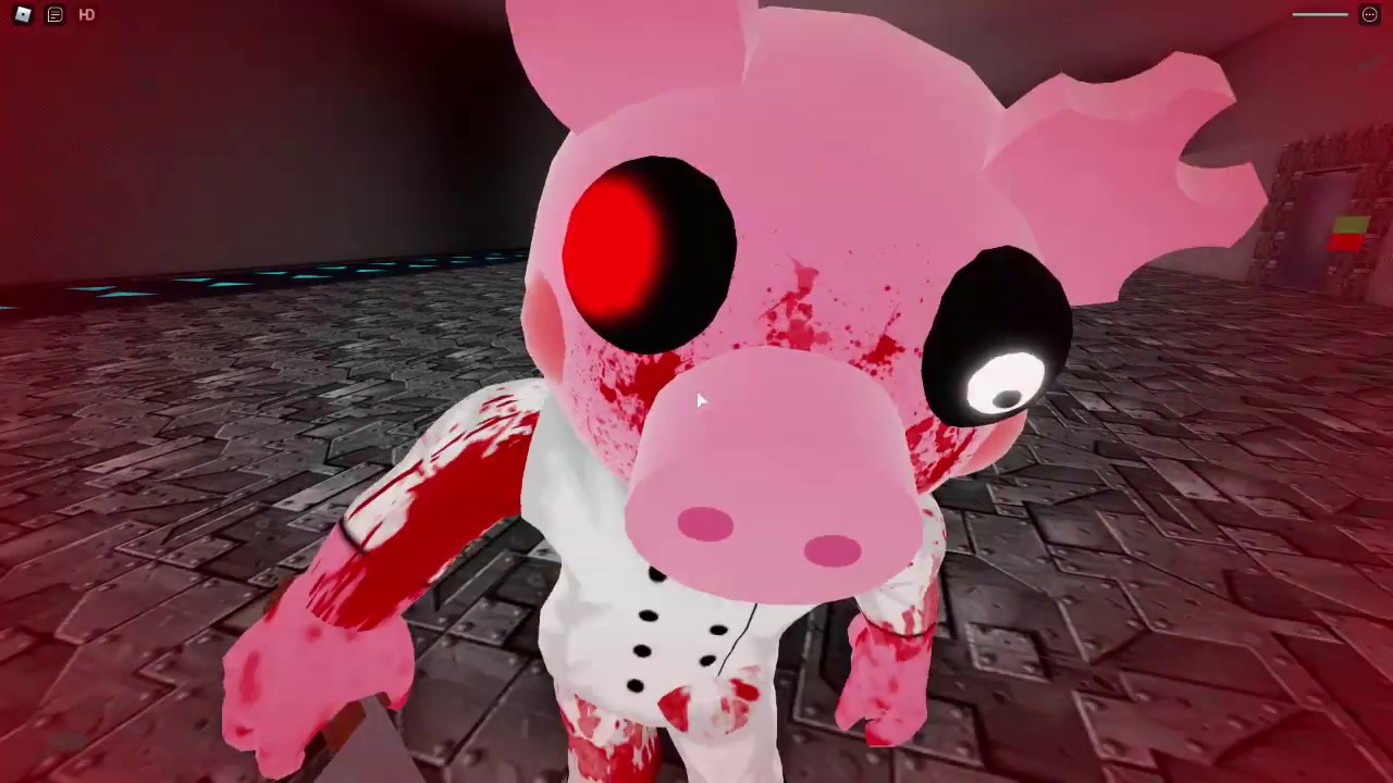 Roblox Piggy Butcher Piggy Jumpscare Roblox Piggy Youtube - karina and ronald playing roblox piggy