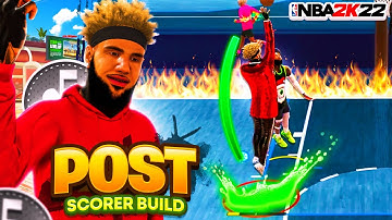 THE BEST POST SCORER BUILD IN NBA2K22! BEST SEASON 5 POST SCORER BUILD! BEST POST SCORER BUILD 2K22!