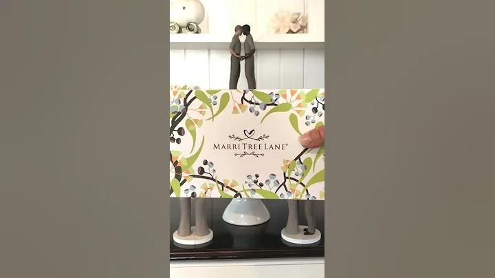 Marri Tree Lanes unique wedding cake topper figuri...