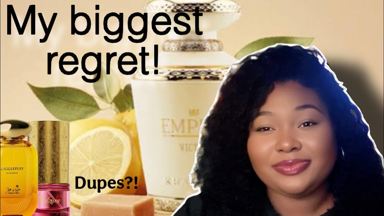 I REGRET DECLUTTERING| KHADLAJ EMPIRE VICTOR|LETS TALK| COMPARISONS #middleeasternperfumes 