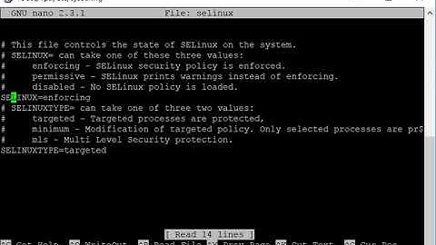 How to disable selinux on Centos