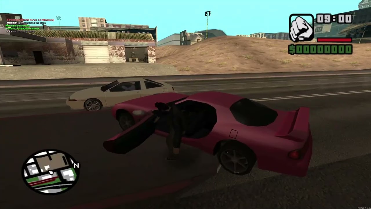 piłowanie pojazdów... Multi Theft Auto #1 z 