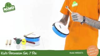 Kids Percussion Set. 7 Pcs. - Ninoset3