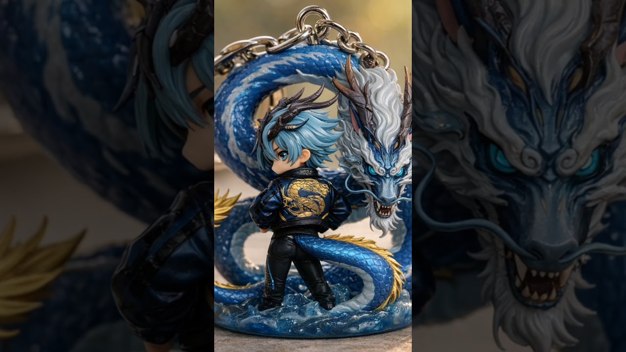 Cute anime keychains 