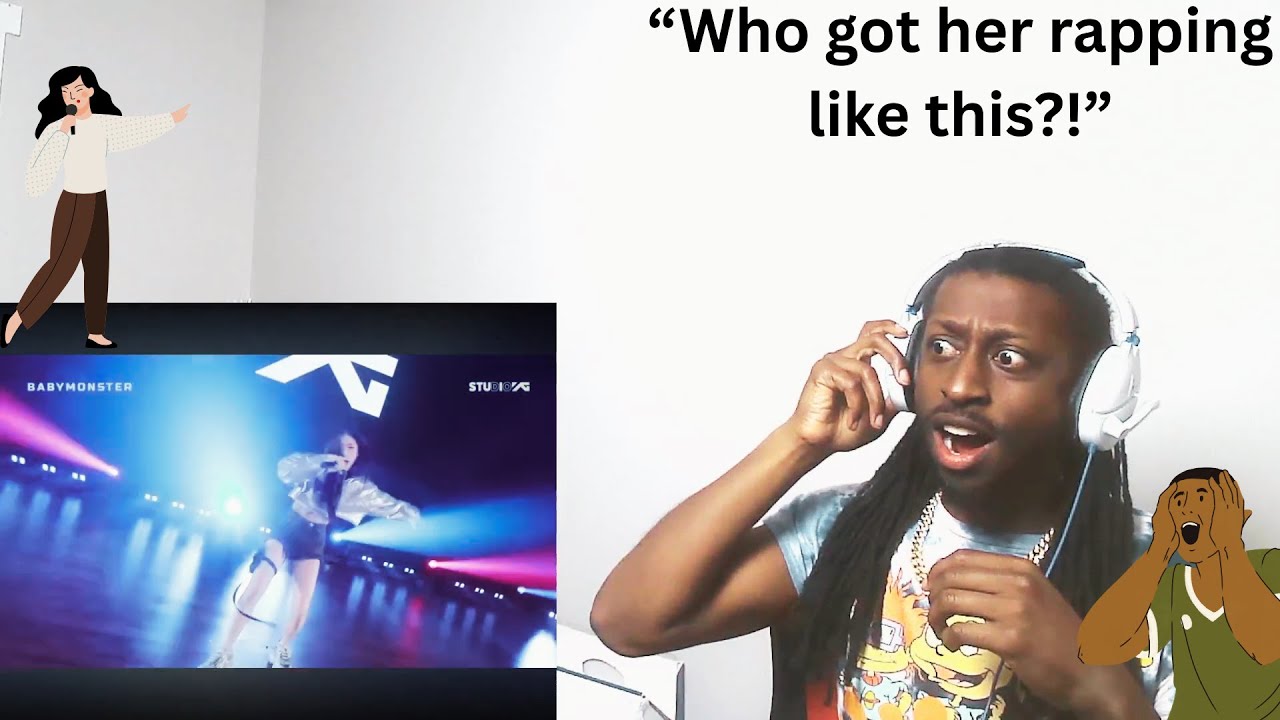 BABYMONSTER - RUKA «Astronaut In The Ocean + 멘붕» ОБЛОЖКА (Чистая версия) РЕАКЦИЯ